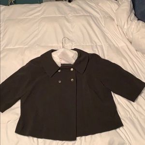 Kate Hill Grey Cape like Jacket